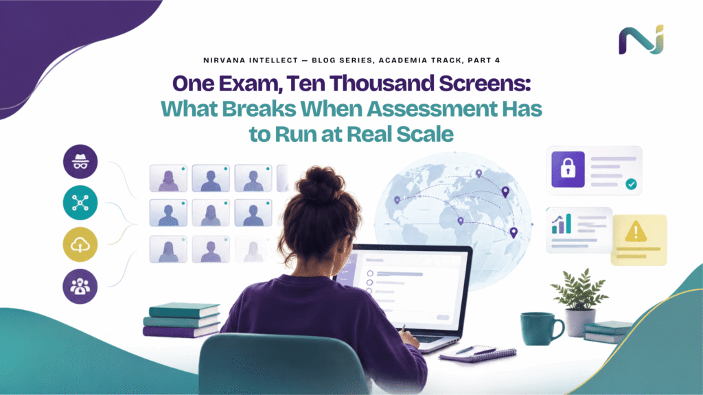 One Exam, Ten Thousand Screens- What Breaks When Assessment Has to Run at Real Scale