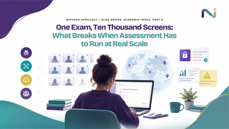 One Exam, Ten Thousand Screens- What Breaks When Assessment Has to Run at Real Scale